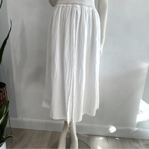 Seaspice Bohemian Peruvian Cotton Halter Dress - Picture 6 of 15